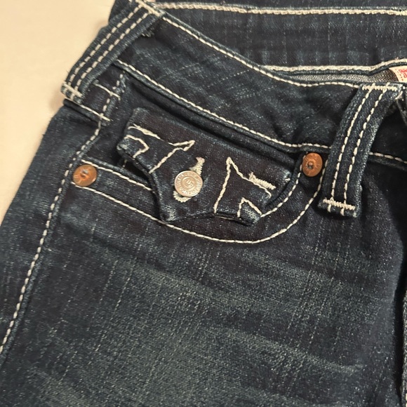 True Religion Dark Wash Boot cut Jeans - Picture 6 of 9